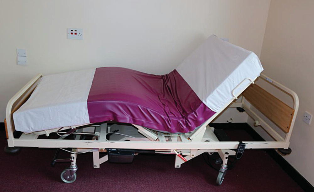Photo of a profiling bed.