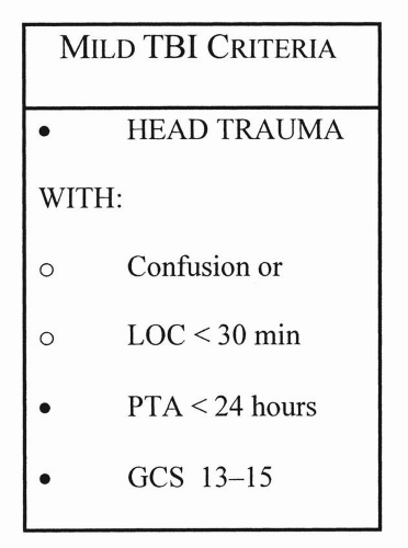 Traumatic Brain Injury | Neupsy Key